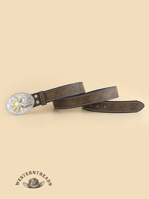 Retro Western Cowboy Belt