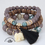 Beaded Boho Tassel Bracelet