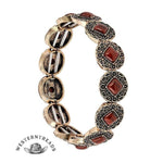 Turquoise vintage ethnic style light-weight bracelet