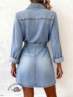 Women's Vintage Pocket Dress