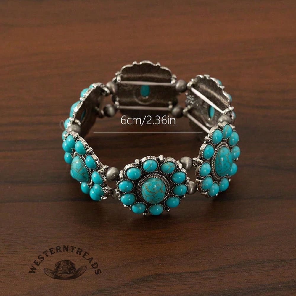 Vintage Ethnic Turquoise Bracelet
