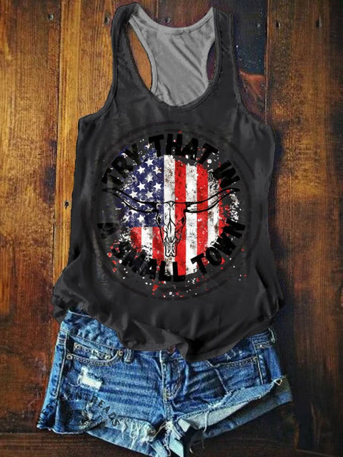 Try Th at In A Small Town Women's Tank Top