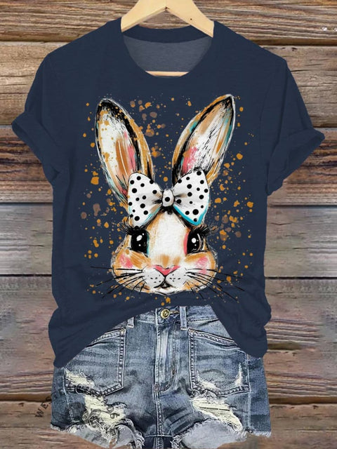 Bunny , Coquette Easter Bunny Ears T-shirt