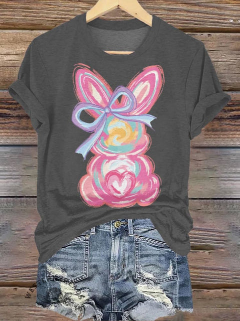 Bunny , Coquette Easter Bunny Ears T-shirt