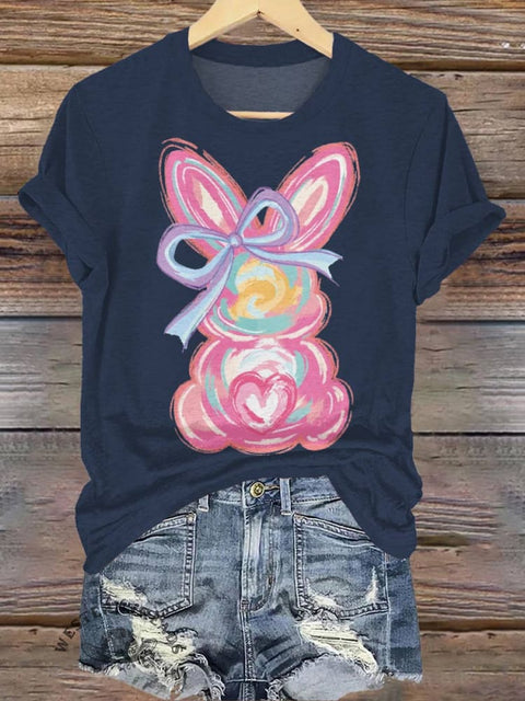 Bunny , Coquette Easter Bunny Ears T-shirt
