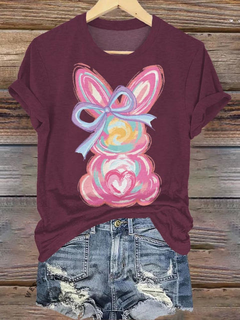 Bunny , Coquette Easter Bunny Ears T-shirt