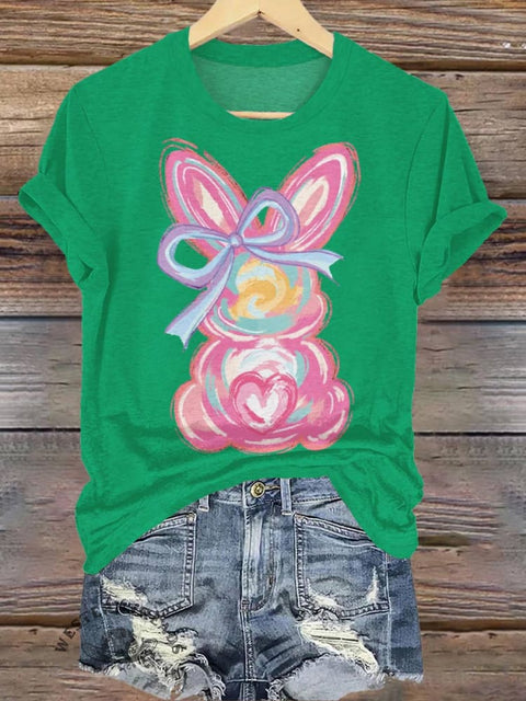 Bunny , Coquette Easter Bunny Ears T-shirt