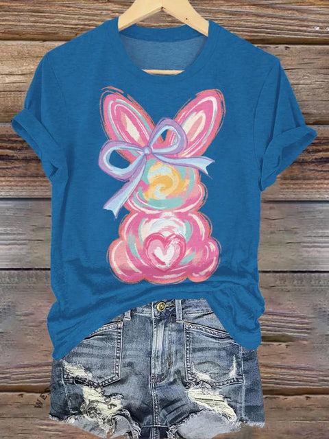 Bunny , Coquette Easter Bunny Ears T-shirt