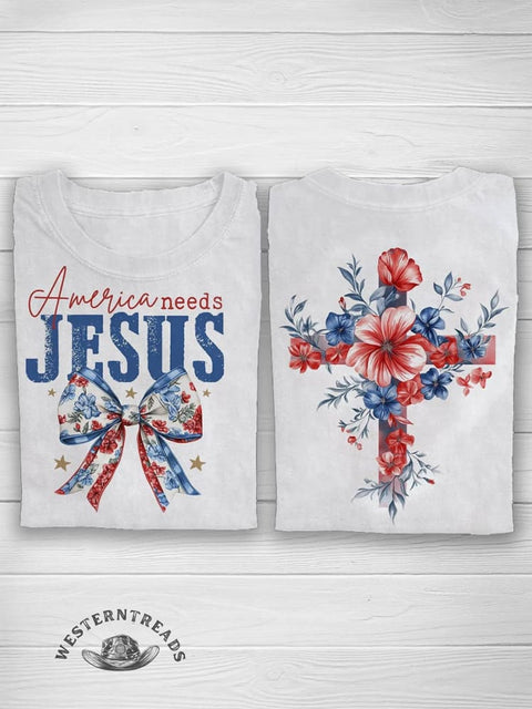 Jesus Print T-shirt