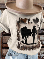 Cowgirl Print T-shirt