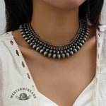 Navajo Pearl Cowgirl Necklace 4 piece Set
