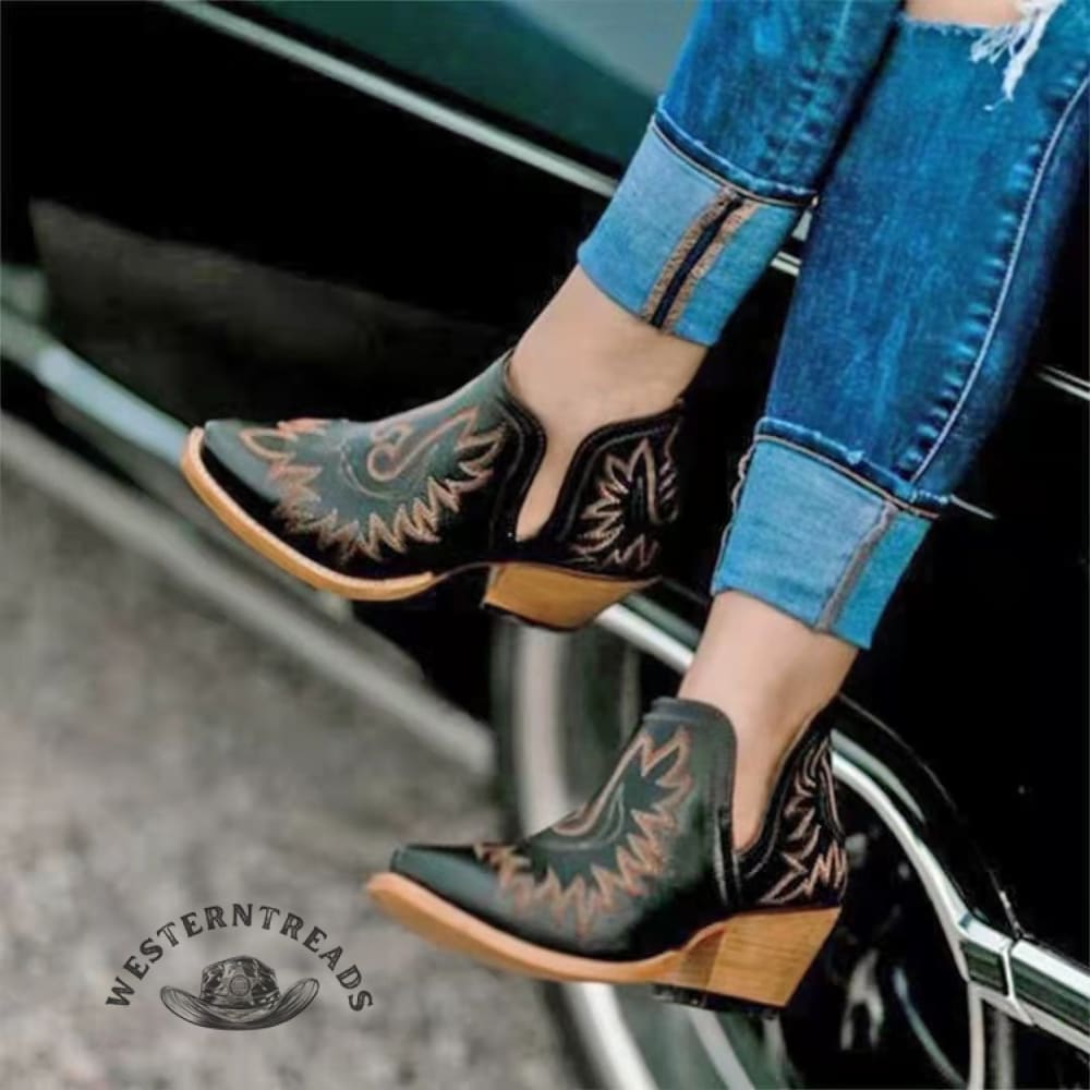 High-quality Shoes✨Stylish Square Toe Chelsea Boots