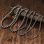 Navajo Pearl Cowgirl Necklace 4 piece Set