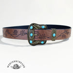 Turquoise Retro Trendy Belt