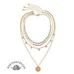 Metal vintage necklace