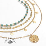 Metal vintage necklace