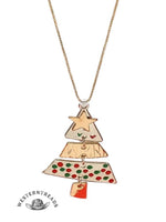 Colorful Christmas Tree Necklace
