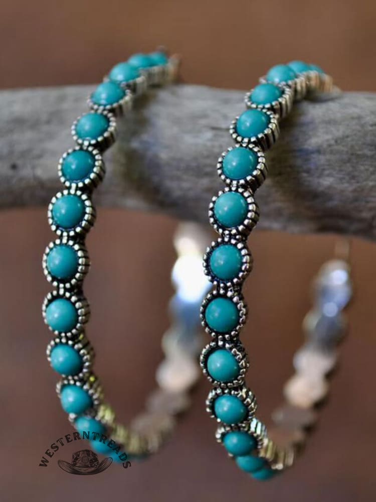 Vintage Turquoise Accessory Earrings