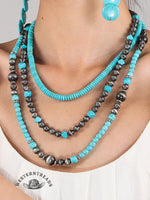Turquoise Beaded Necklace