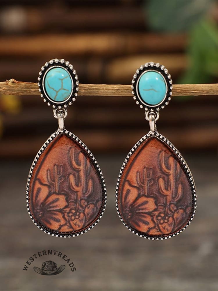 Retro Waterdrop Bohemian Stud Earrings