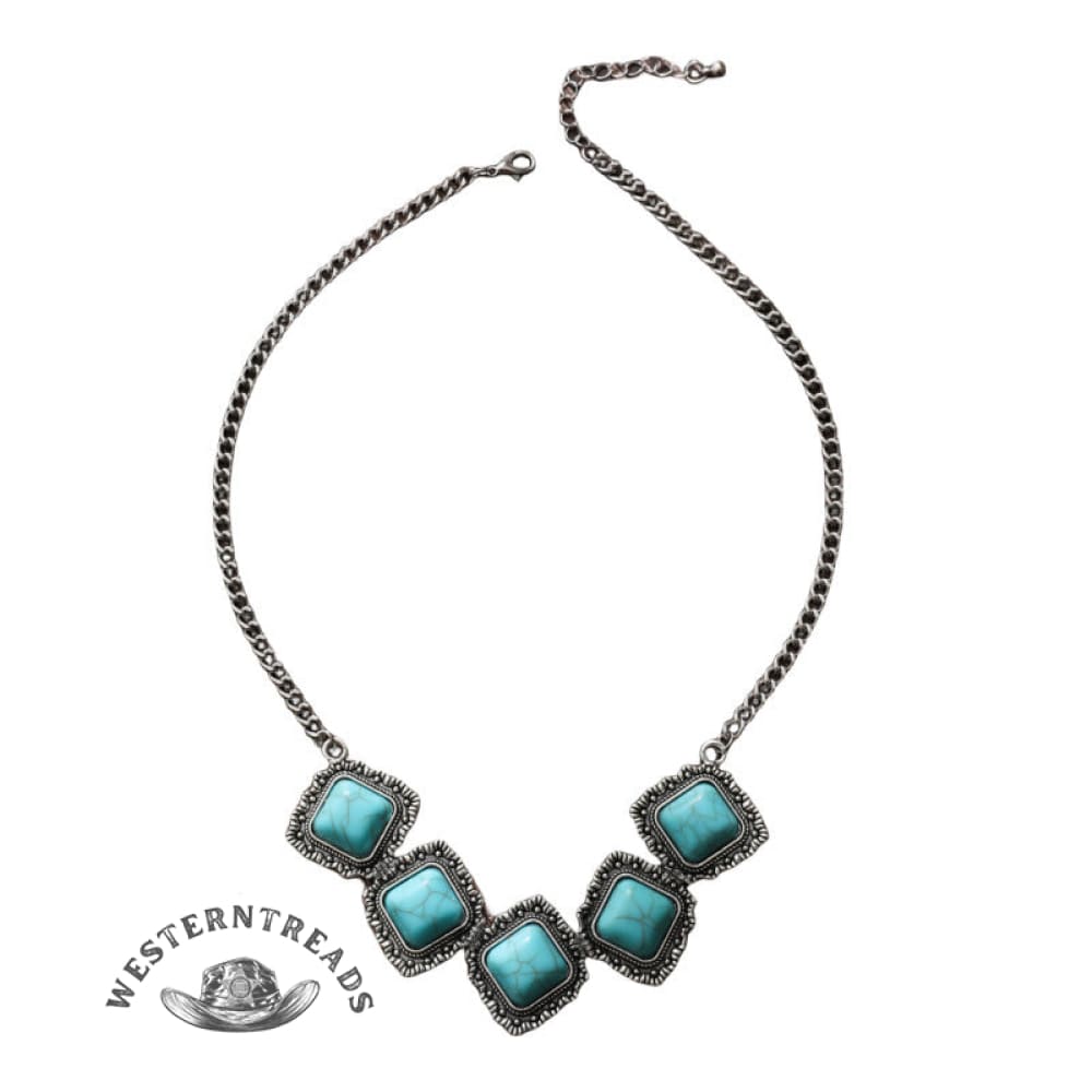 Ethnic Turquoise Necklace