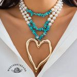 Vintage Love Turquoise Necklace