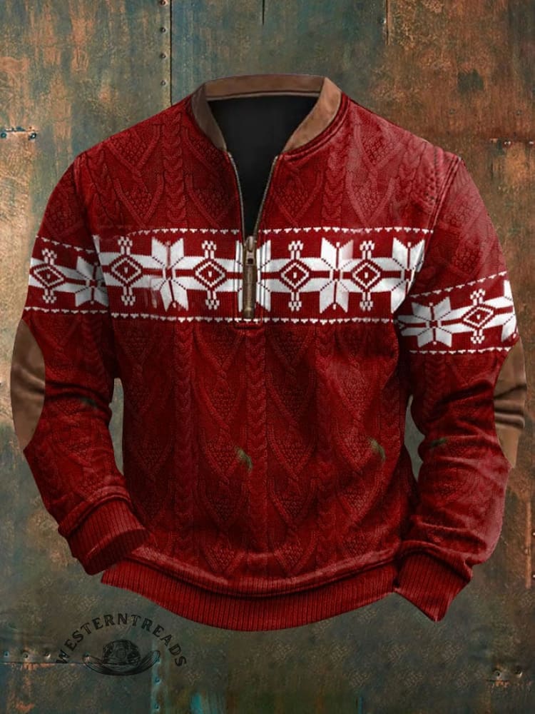 Men's Merry Christmas Casual Pullover
