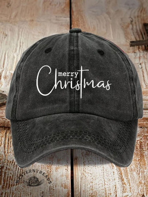 Unisex  Merry Christmas  Print Baseball Cap