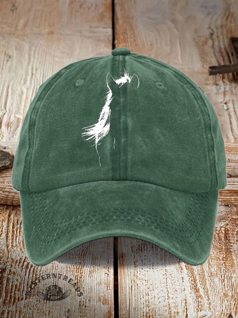 Horse Print Sun Hat