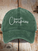 UnisexMerry ChristmasPrint Baseball Cap