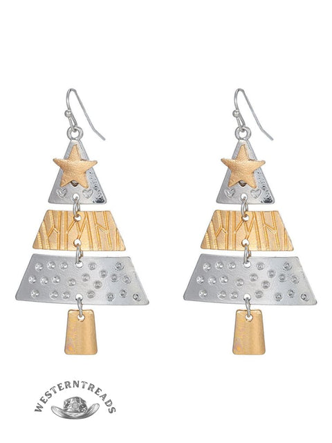 Christmas Ornament Tassel Earrings