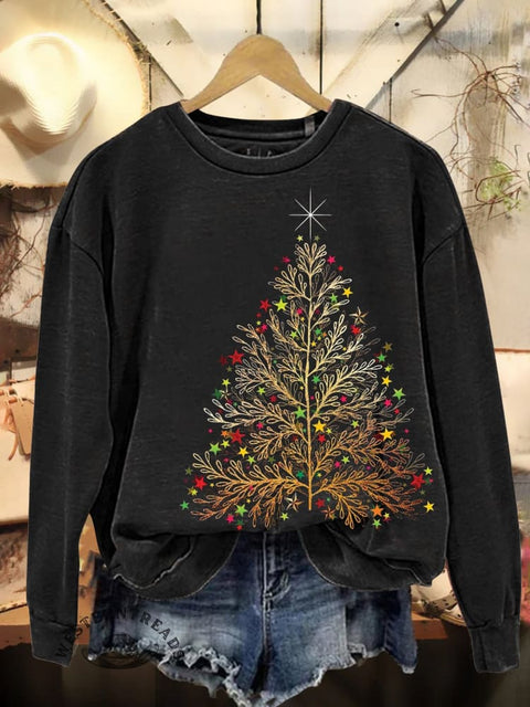 Christmas Tree Casual Sweatshirt