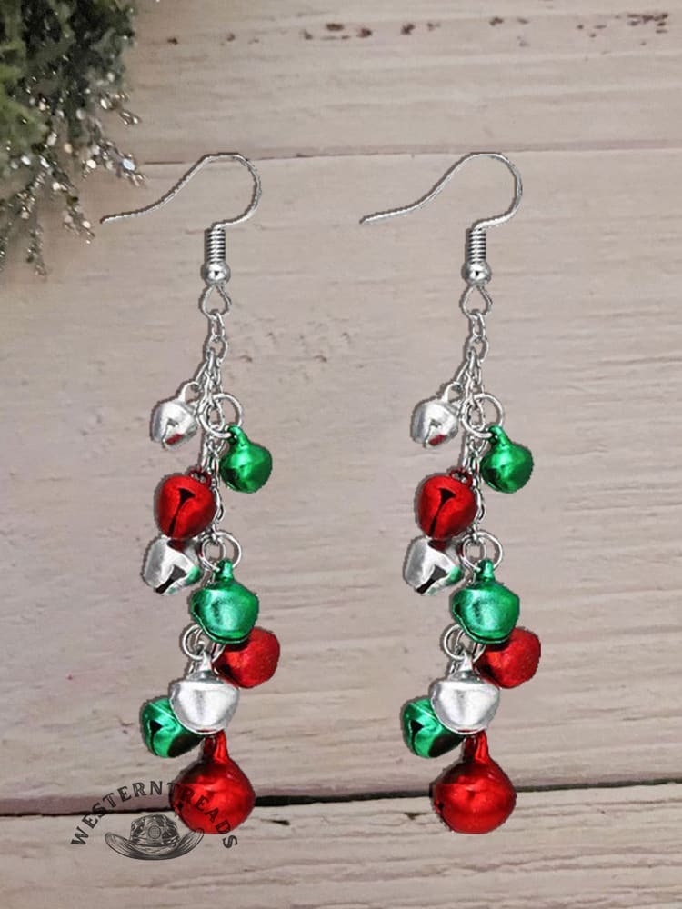 Christmas Bell Tree Earrings