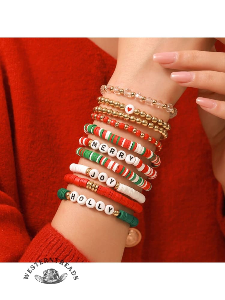 Christmas Soft Clay Beads Hand Ornaments