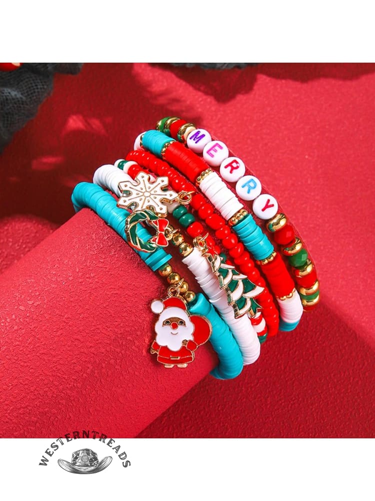 Christmas Soft Clay Beads Hand Ornaments