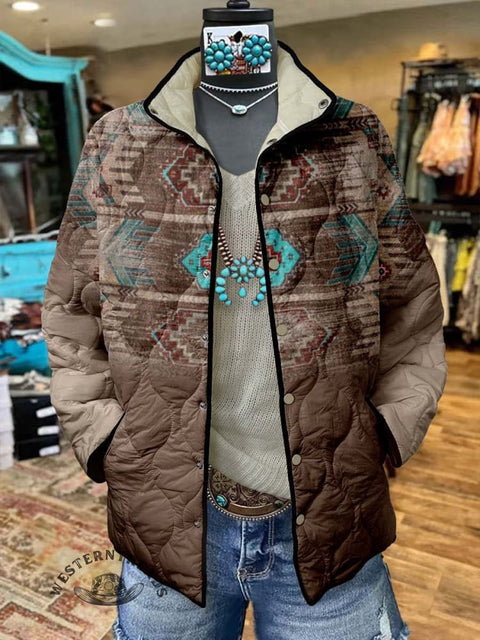 Women's Aztac Casual Quilted Jacket