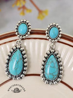 Women's Western Turquoise Earrings