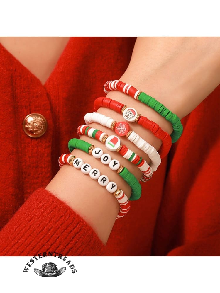 Christmas Soft Clay Beads Hand Ornaments