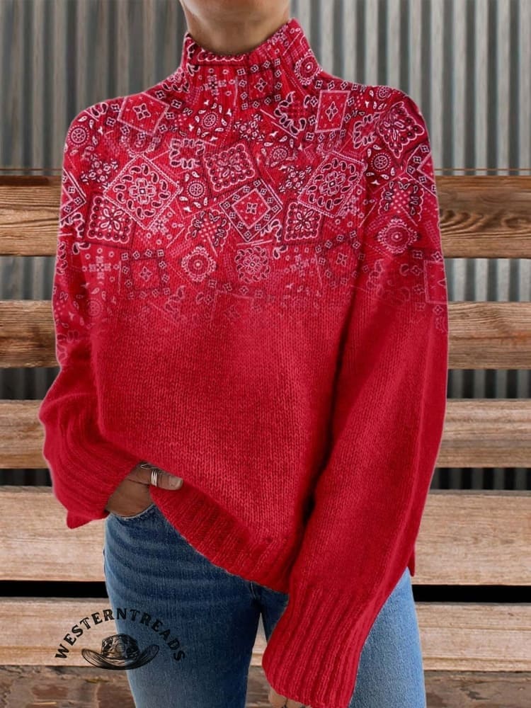 🔥Hot Sale🔥Paisley Casual Hoodie Sweatshirt