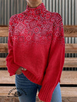 🔥Hot Sale🔥Paisley Casual Hoodie Sweatshirt