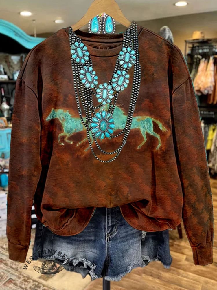 Vintage Art CasualSweatshirt