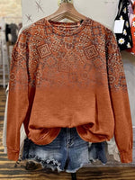 🔥Hot Sale🔥Paisley Casual Hoodie Sweatshirt