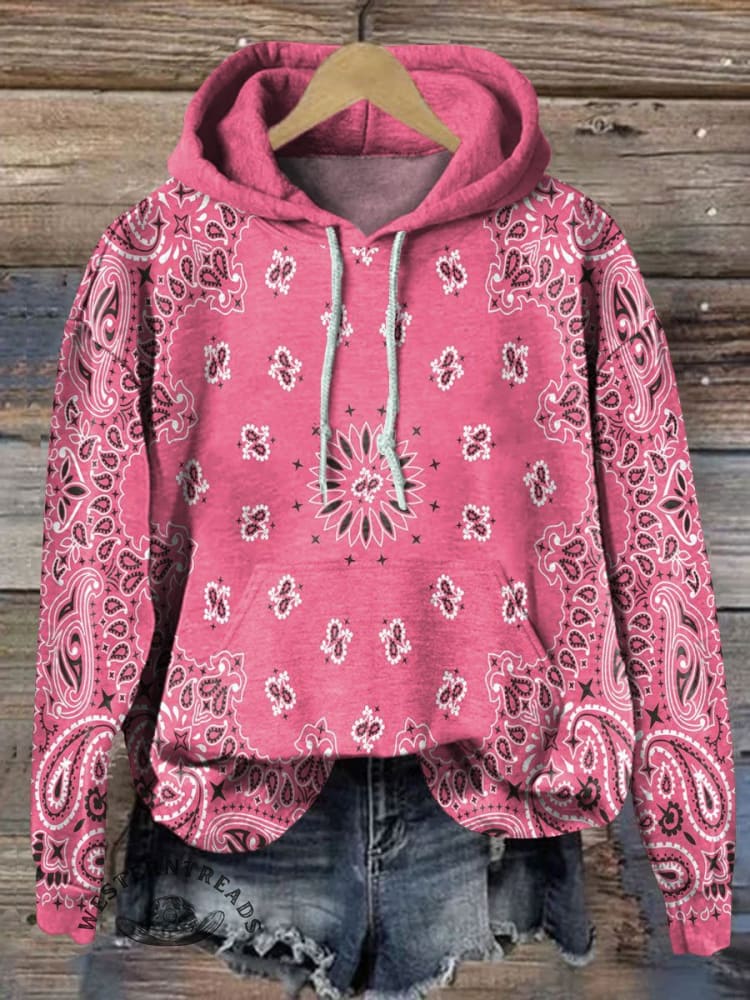 Paisley Pattern Art Print Casual Sweatshirt