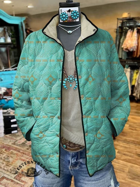 🔥Global best-selling🔥Vintage Print Casual Long Sleeve Zip Sweatshirt