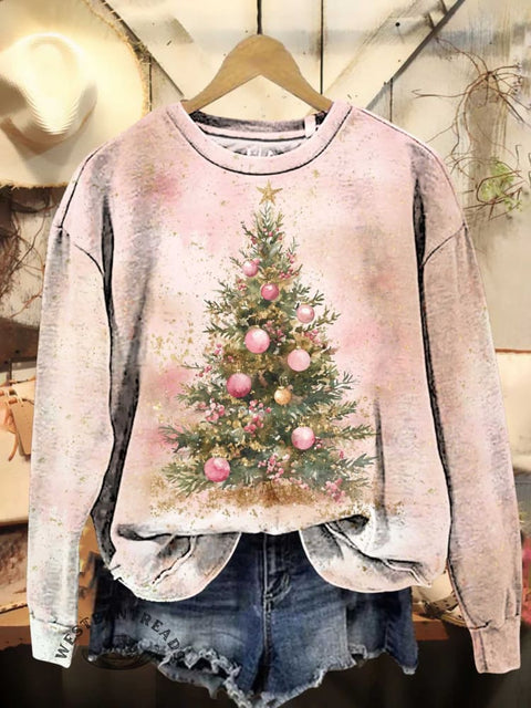 Christmas Tree Casual Sweatshirt