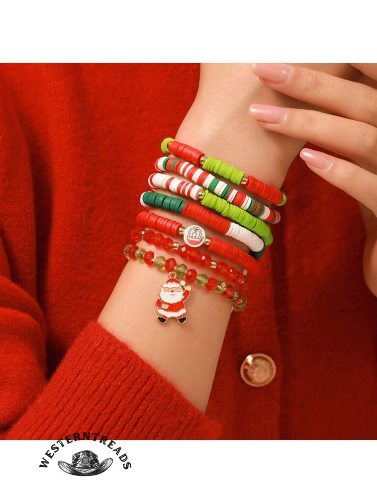 Christmas Soft Clay Beads Hand Ornaments