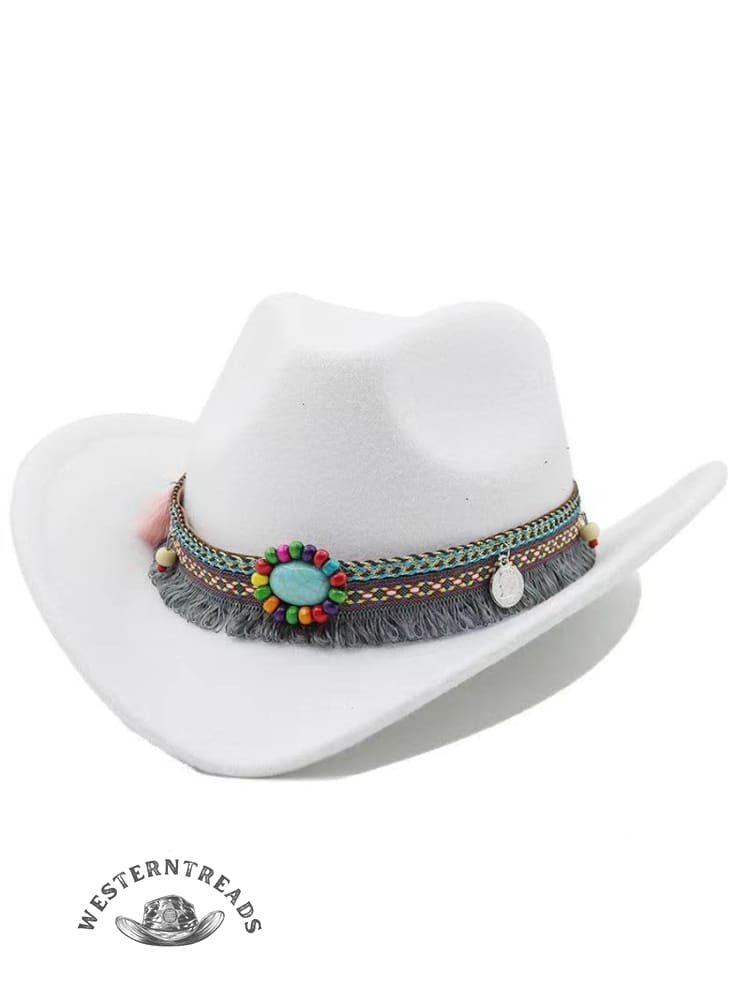 Solid Color Western Cowboy Hat