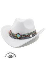 Solid Color Western Cowboy Hat