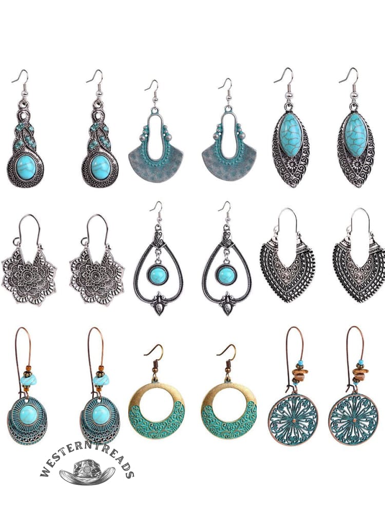Boho Vintage Earrings