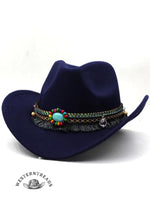 Solid Color Western Cowboy Hat